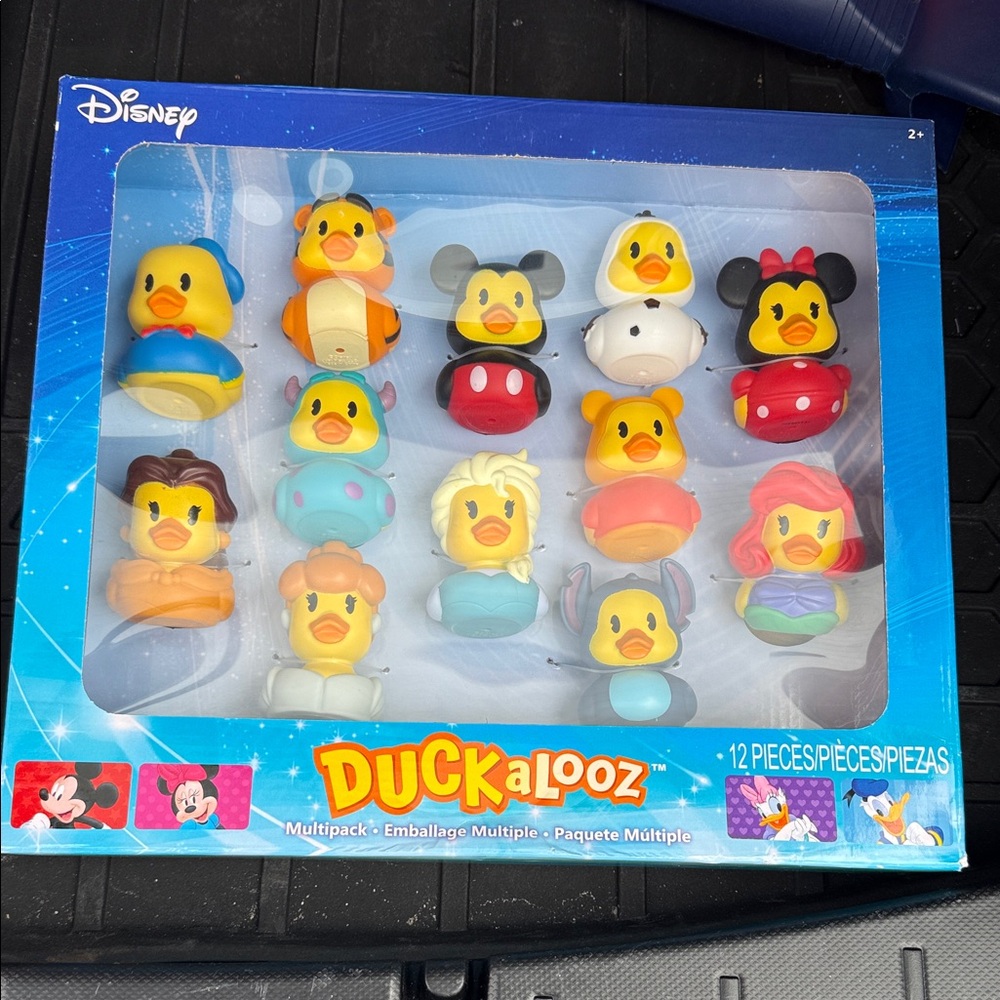 Disney Duckalooz Multicolor Rubber Duck Collectible Set